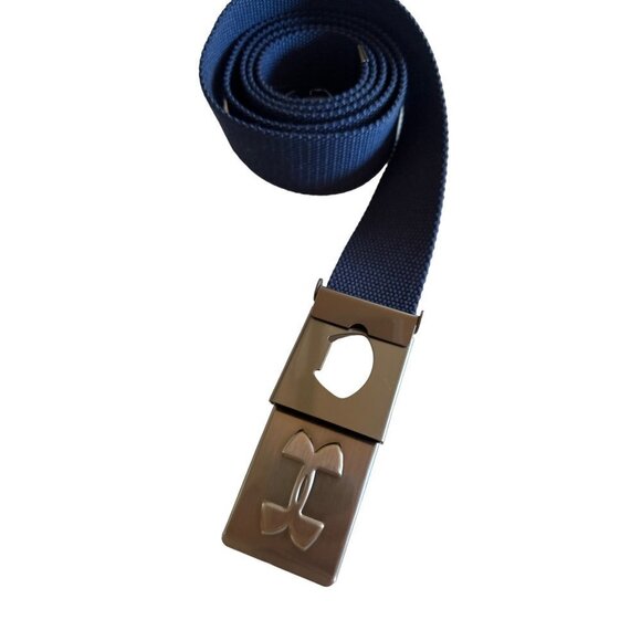 Under Armour Blue Adjustable Slide Golf Belt Size Medium - Picture 4 of 5